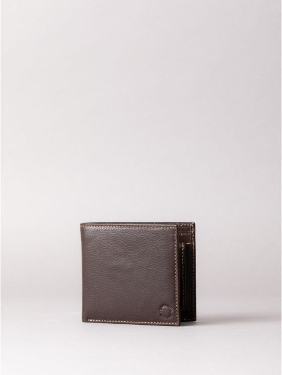 Lakeland Leather Kelsick Leather Wallet In Bitter Chocolate | Gifts For Him