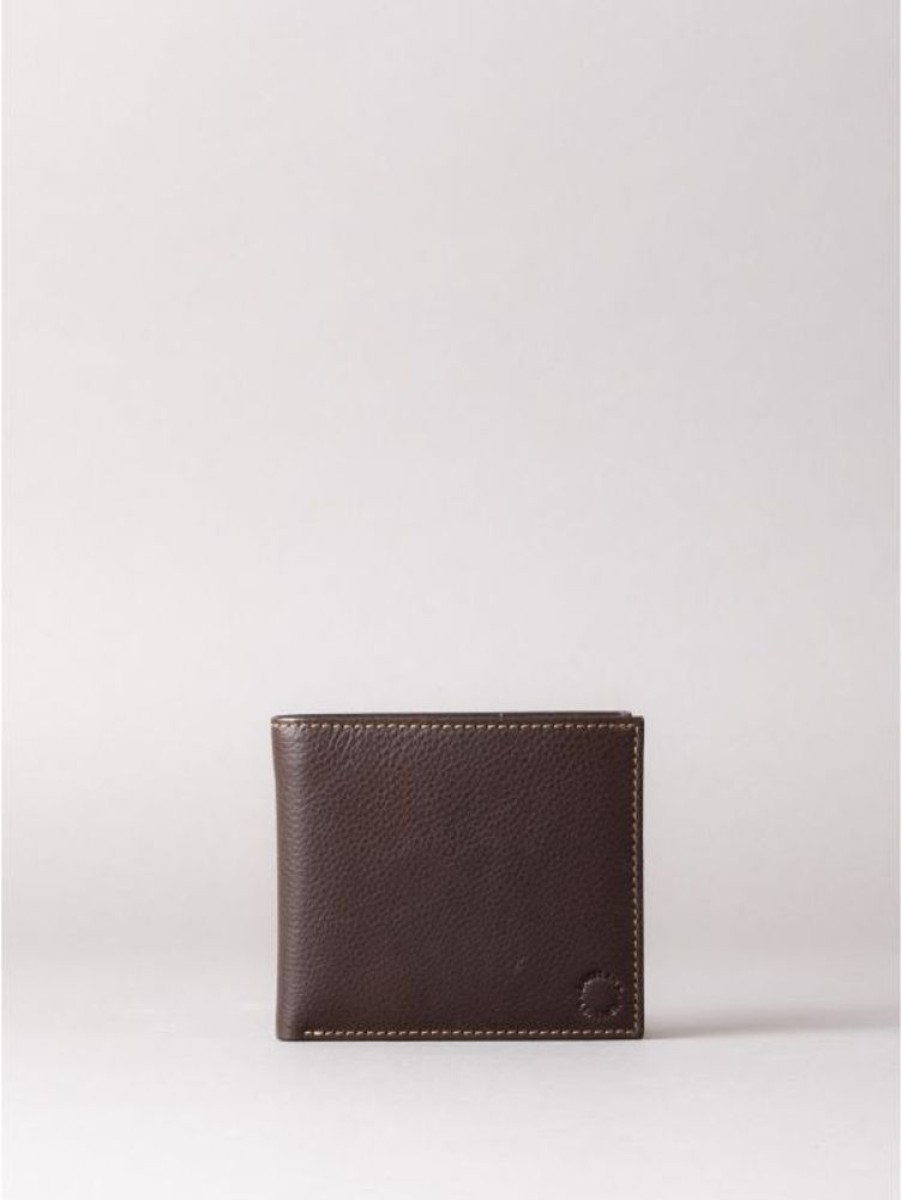 Lakeland Leather Kelsick Leather Wallet In Bitter Chocolate | Gifts For Him