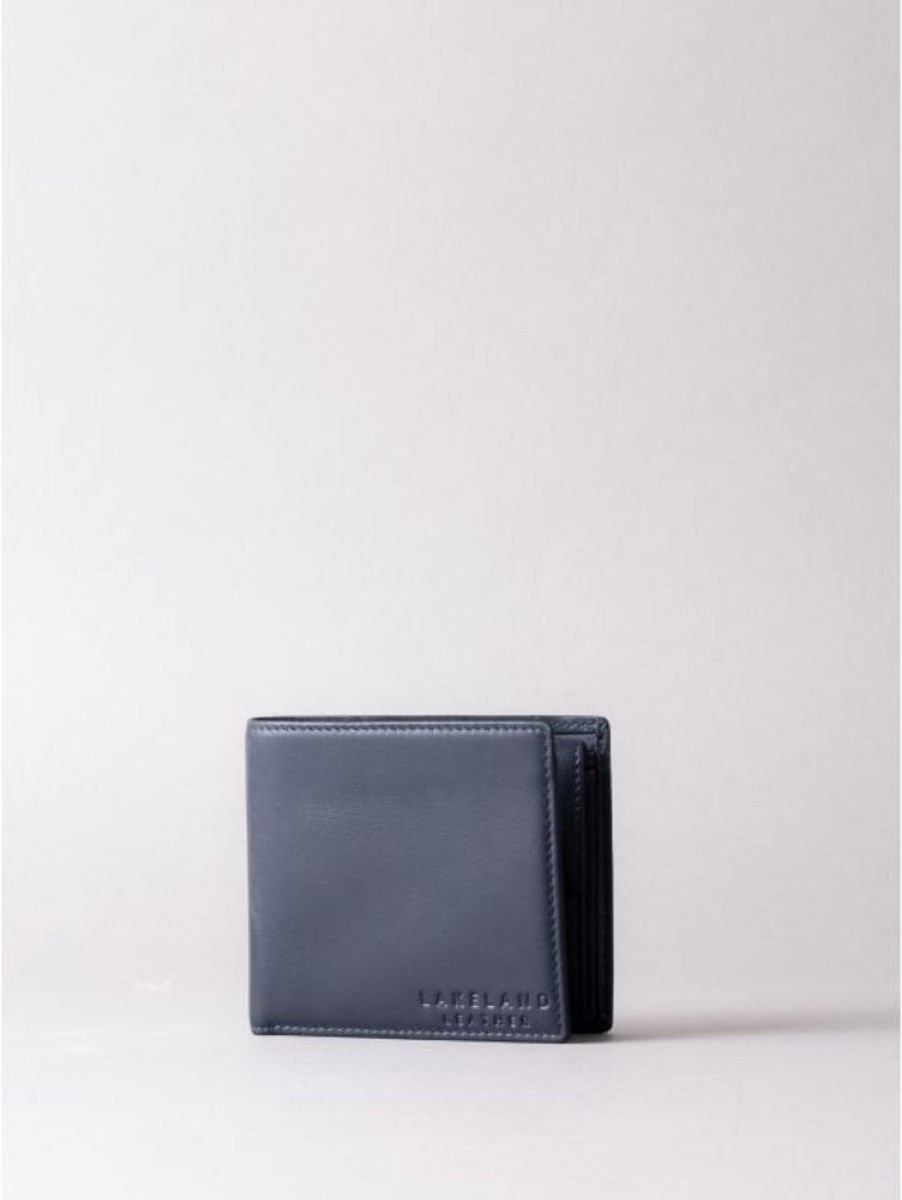 Lakeland Leather Tallentire Leather Wallet In Navy | Wallets & Card Holders