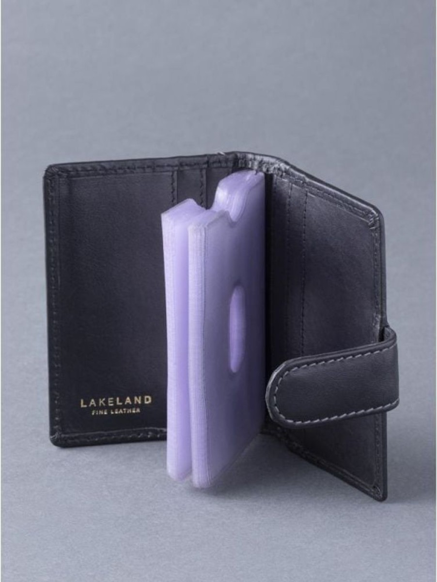 Lakeland Leather Ascari Leather Multi Card Holder In Black | Wallets & Card Holders