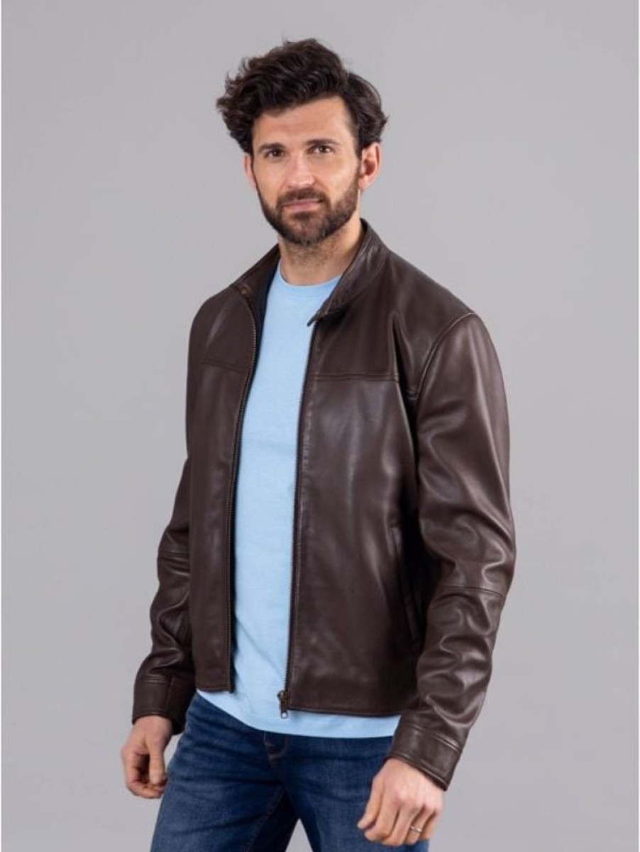 Lakeland Leather Corby Leather Jacket In Brown | Coats & Outerwear