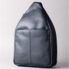 Lakeland Leather Langdale Leather Backpack In Navy | Rucksacks