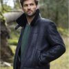 Lakeland Leather Hawker Sheepskin Flying Jacket In Black | Coats & Outerwear