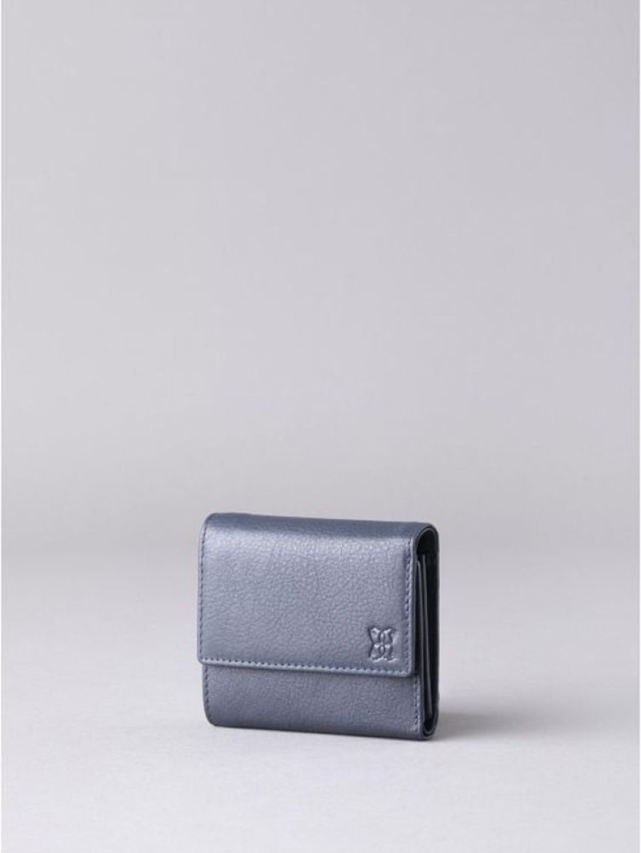 Lakeland Leather Arnside Small Leather Purse In Navy | Purses & Card Holders