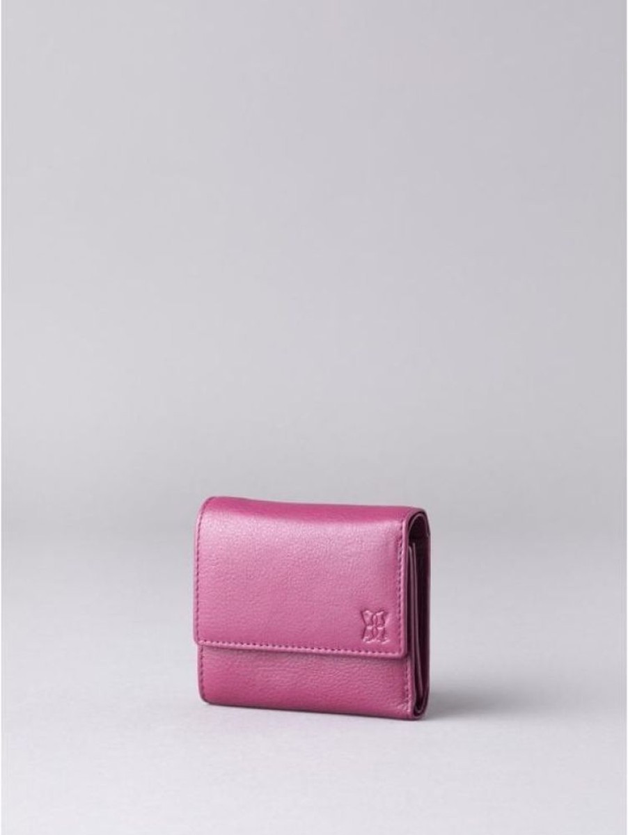 Lakeland Leather Arnside Small Leather Purse In Pink | Purses & Card Holders