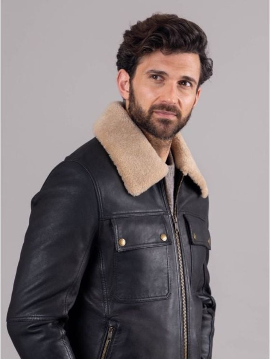 Lakeland Leather Hallbeck Leather Jacket In Brown | Coats & Outerwear