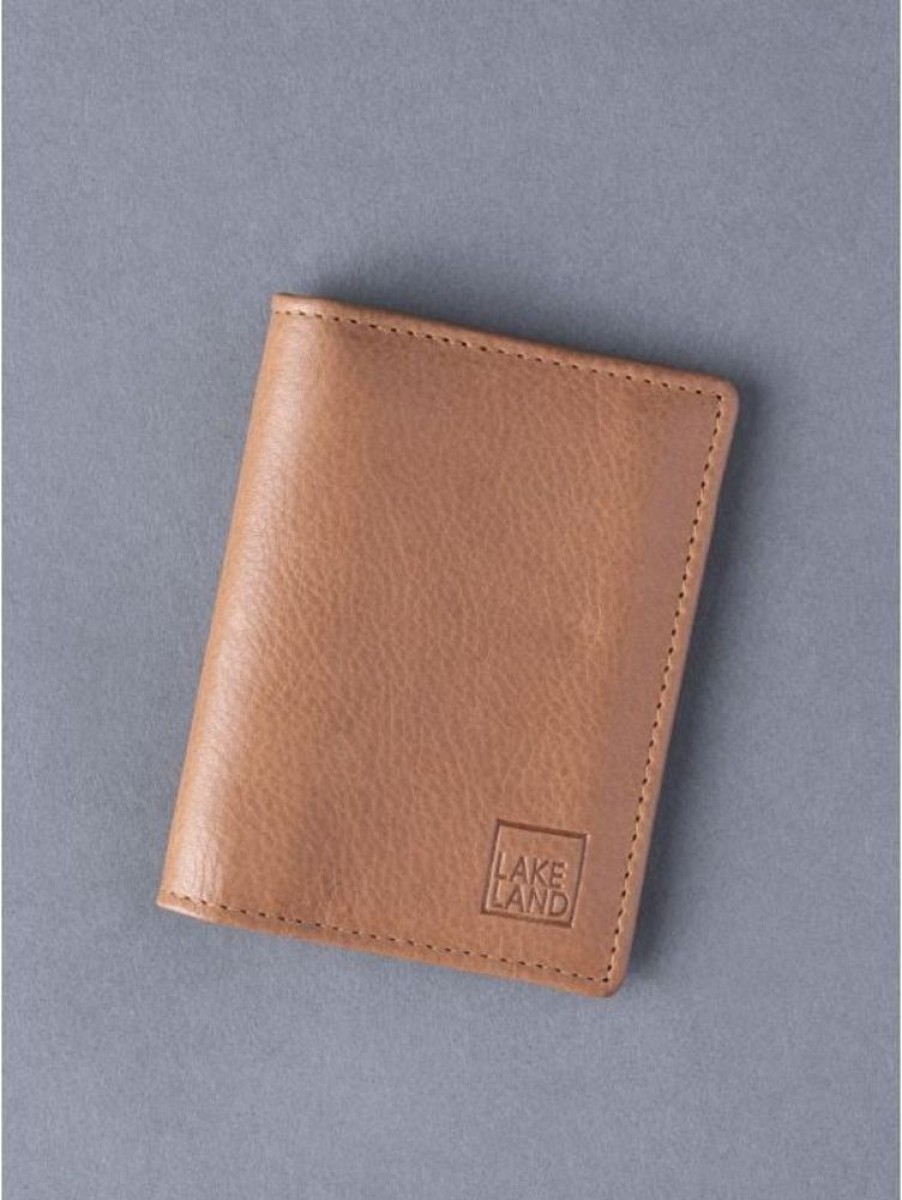 Lakeland Leather Lakeland Leather Credit Card Holder In Tan | Wallets & Card Holders