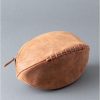 Lakeland Leather Hunter Rugby Ball Leather Wash Bag In Tan | Wash Bags