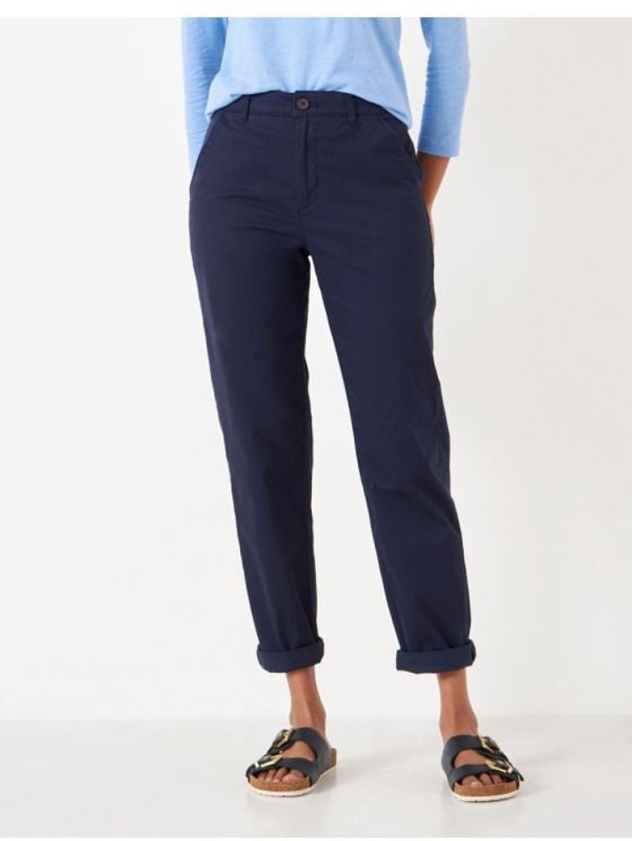 Crew Clothing Crew Clothing Chino Trousers In Navy | Trousers & Jeans