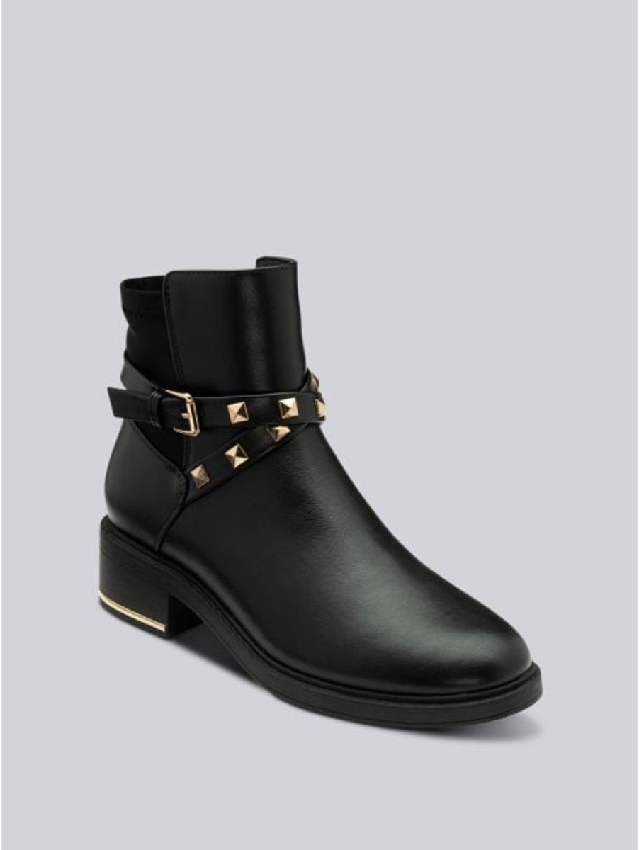 Lotus Lotus Alicia Zip-Up Ankle Boots In Black | Boots