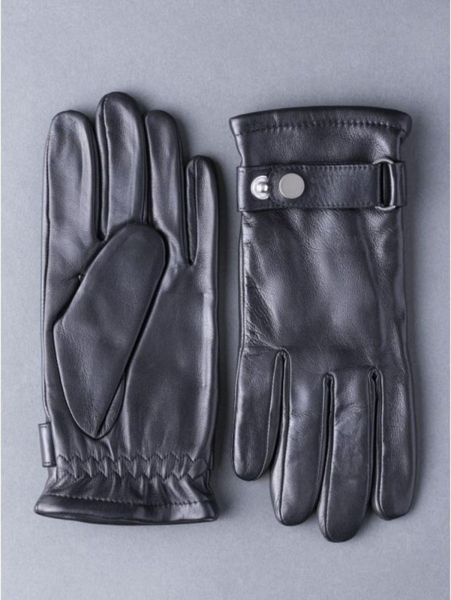 Lakeland Leather Martin Leather Gloves In Black | Gloves