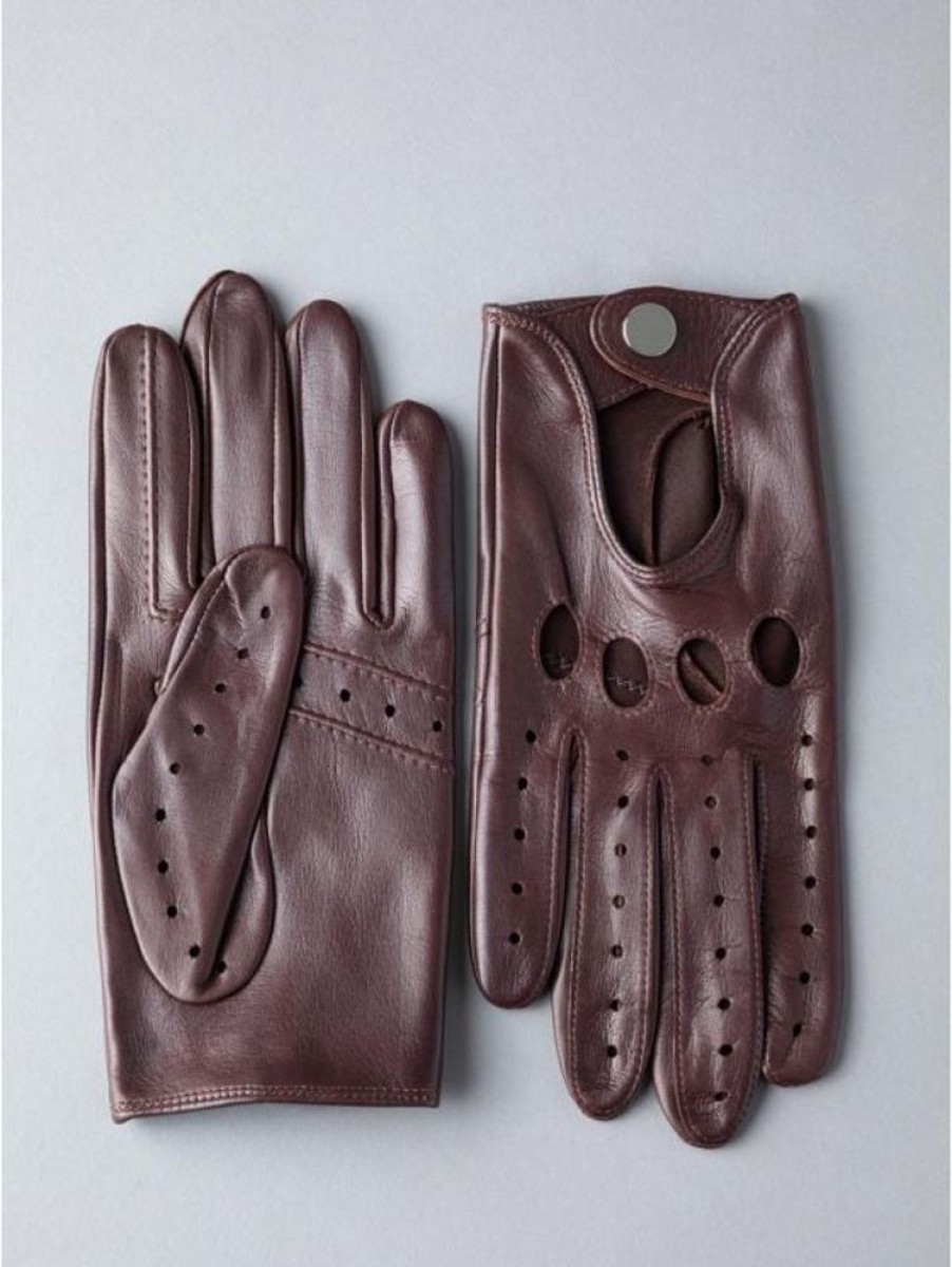 Lakeland Leather Monza Leather Driving Gloves In Dark Tan | Gloves