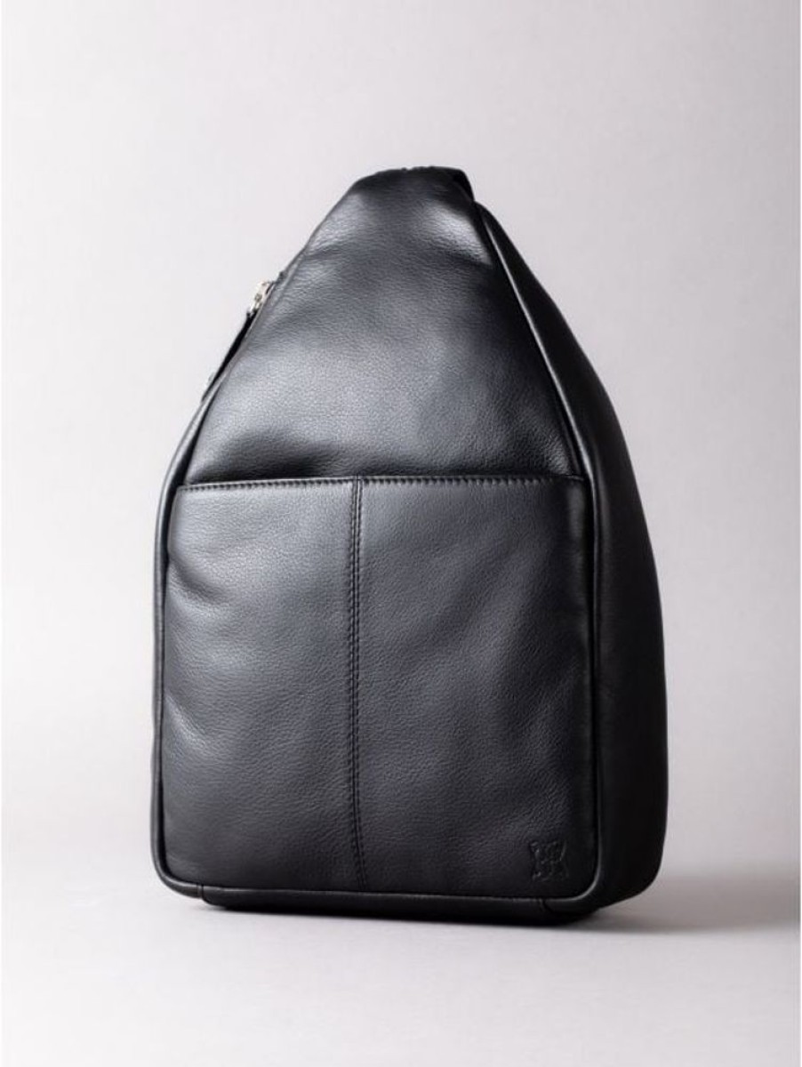 Lakeland Leather Langdale Leather Backpack In Black | Rucksacks