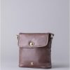 Lakeland Leather Rickerlea Leather Turn Lock Cross Body Bag In Brown | Cross Body Bags