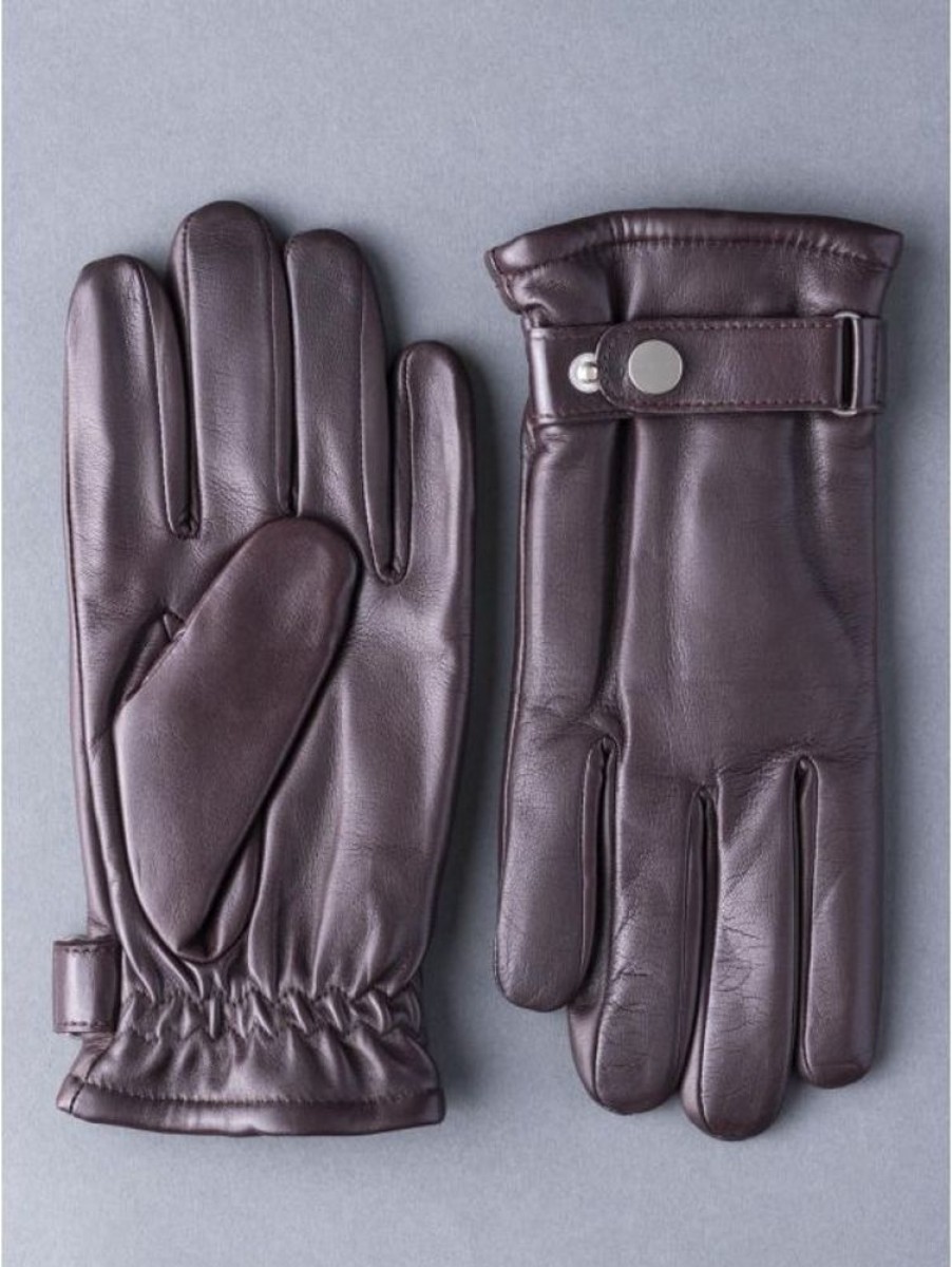 Lakeland Leather Martin Leather Gloves In Cognac | Gloves