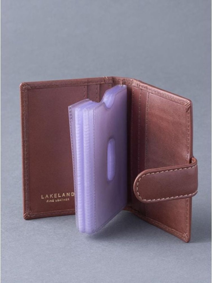 Lakeland Leather Ascari Leather Multi Card Holder In Brown | Wallets & Card Holders