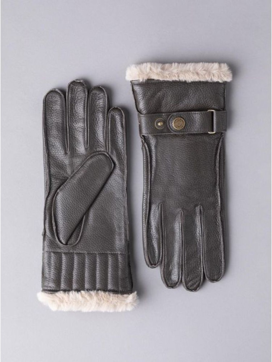 Lakeland Leather Milne Leather Gloves In Brown | Gloves