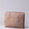 Lakeland Leather Hunter Leather Laptop Sleeve In Tan | Laptop Bags