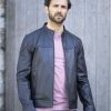 Lakeland Leather Carleton Leather Jacket In Black | Coats & Outerwear