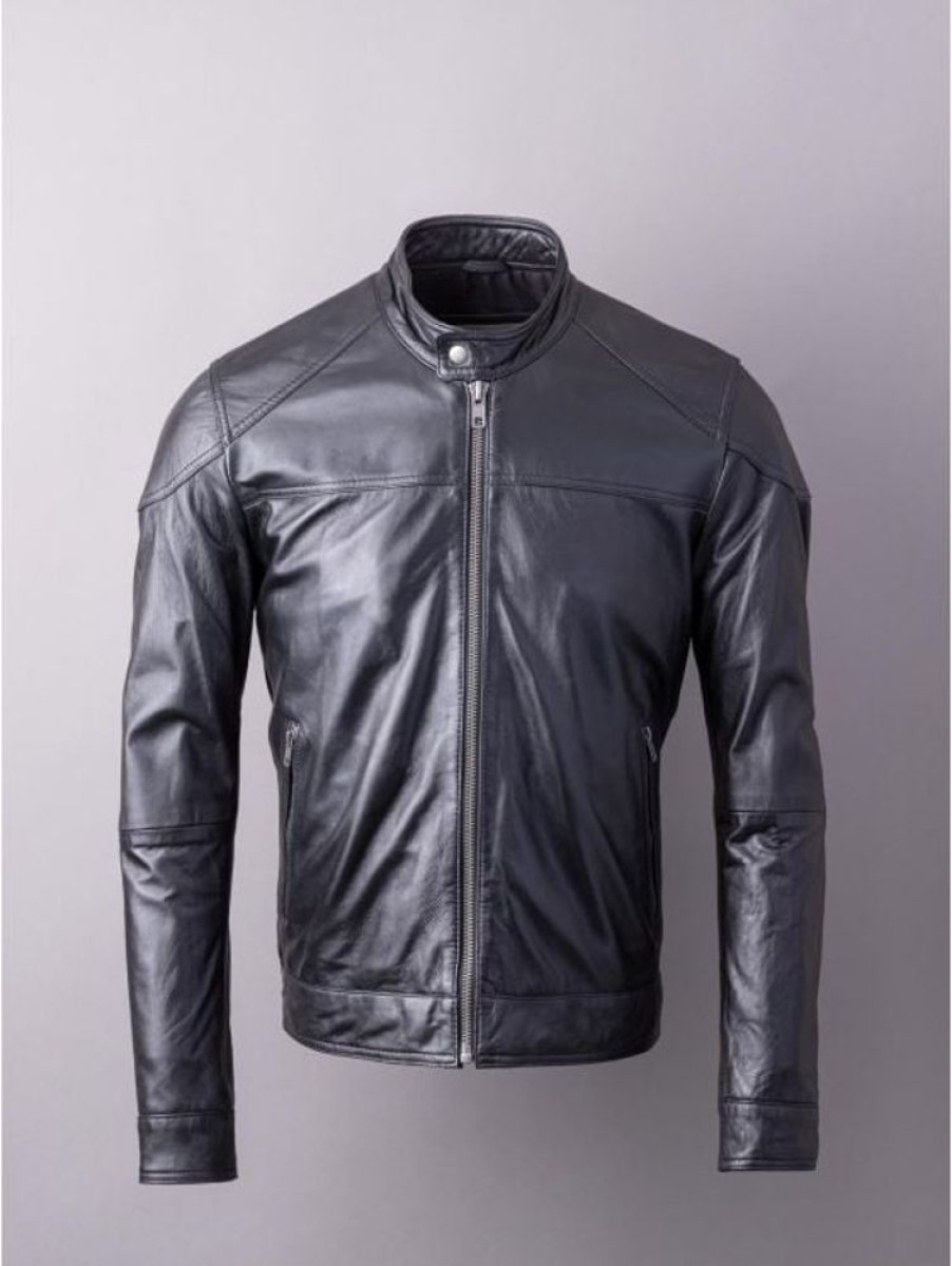 Lakeland Leather Carleton Leather Jacket In Black | Coats & Outerwear