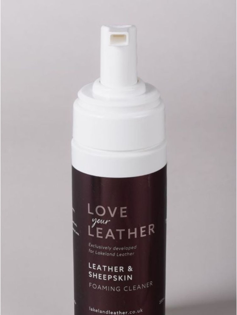 Lakeland Leather Leather & Sheepskin Foaming Cleaner | Care & Cleaning