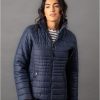 Lakeland Leather Jolie Quilted Coat In Navy | Coats & Outerwear