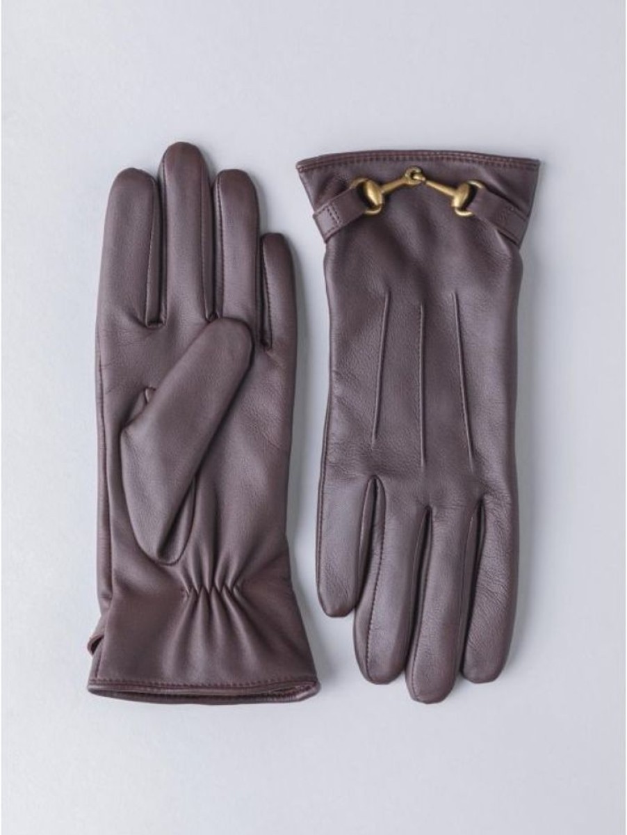 Lakeland Leather Heritage Leather Gloves In Brown | Gloves