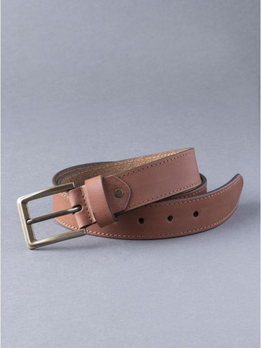 Lakeland Leather Eskdale Leather Belt In Tan | Belts