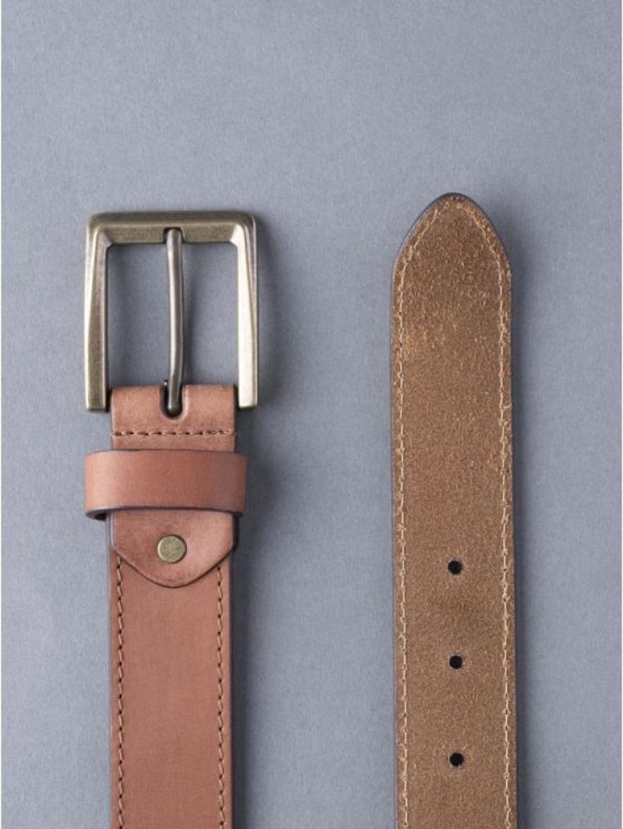 Lakeland Leather Eskdale Leather Belt In Tan | Belts