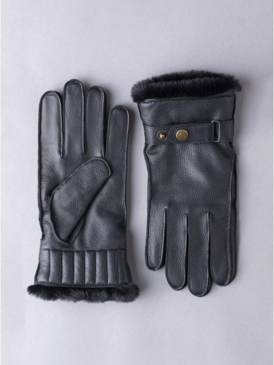 Lakeland Leather Milne Leather Gloves In Black | Gloves