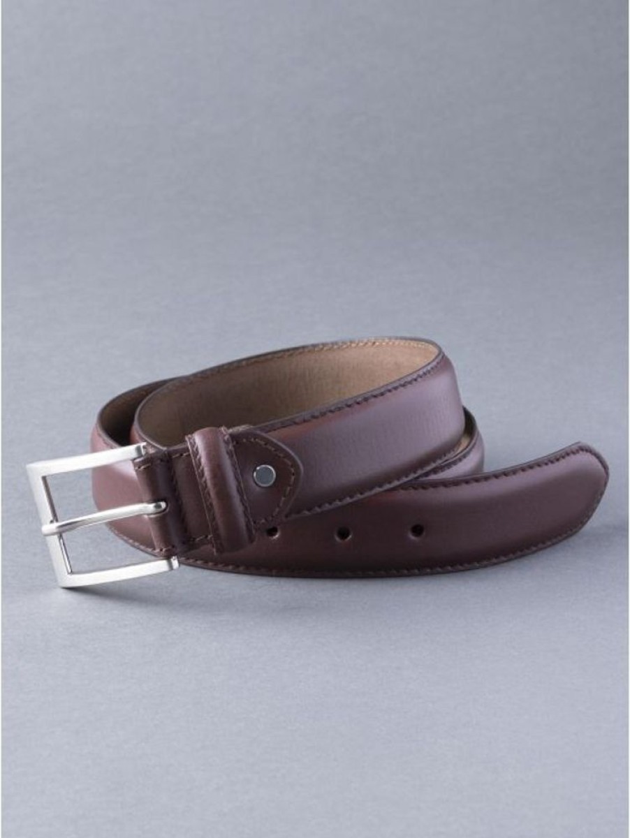 Lakeland Leather Staveley Leather Belt In Brown | Belts