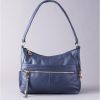 Lakeland Leather Cartmel Shoulder Bag In Navy | Shoulder Bags