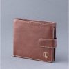 Lakeland Leather Ascari Leather Tri-Fold Wallet In Brown | Wallets & Card Holders