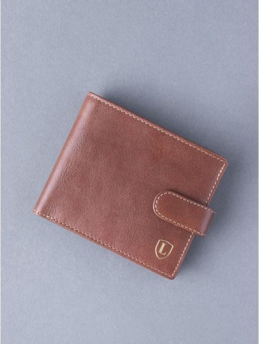 Lakeland Leather Ascari Leather Tri-Fold Wallet In Brown | Wallets & Card Holders