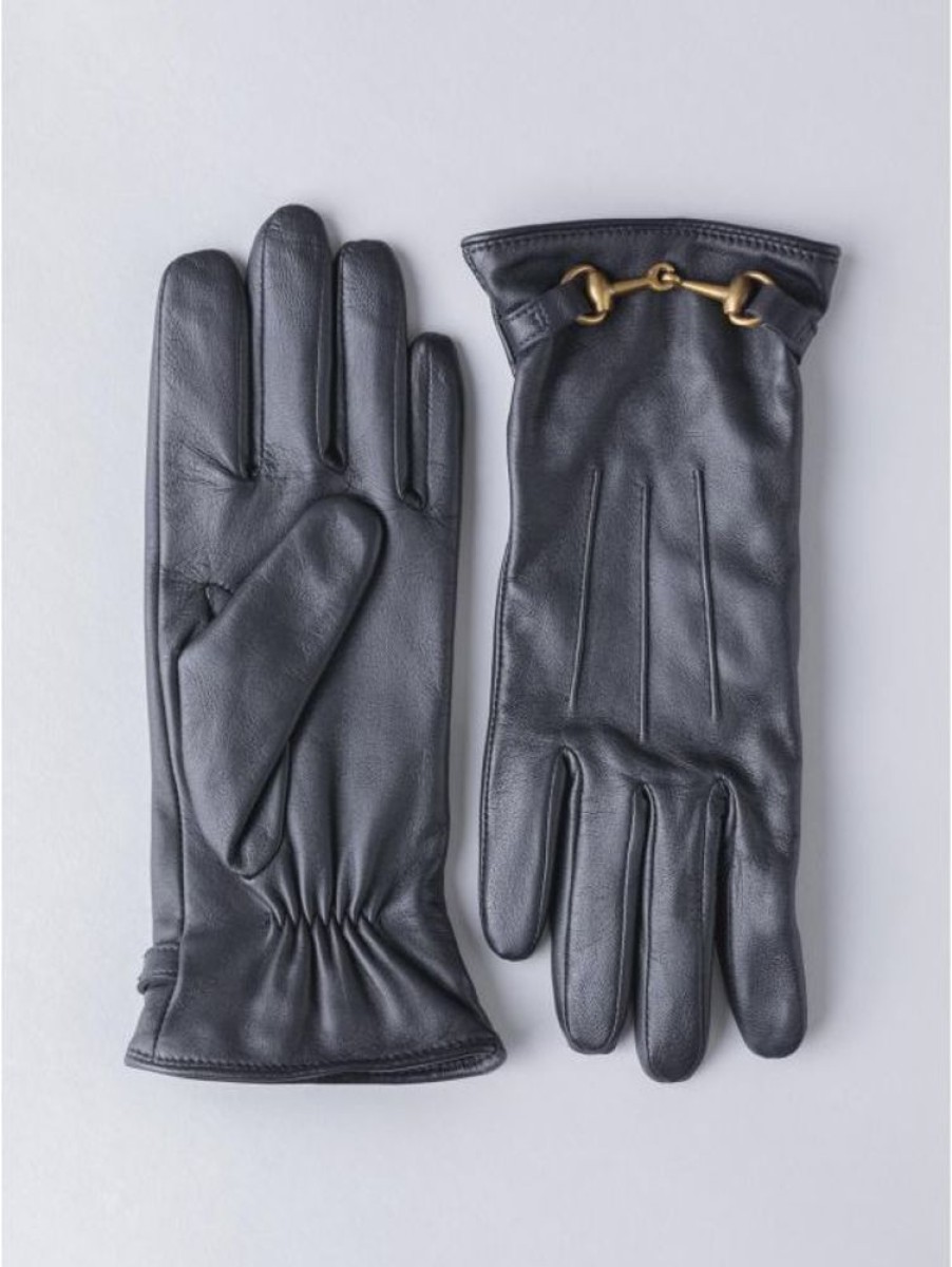 Lakeland Leather Heritage Leather Gloves In Black | Gloves