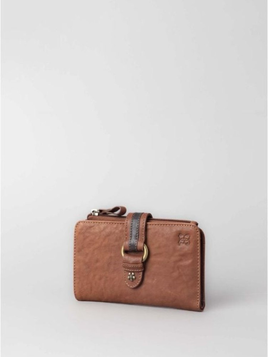 Lakeland Leather Hartsop Flap Purse In Brown | Purses & Card Holders